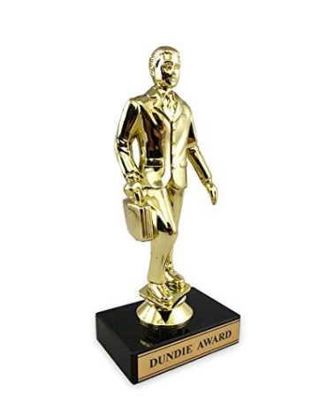 Dundie Award Trophy – The Office Merchandise – Dunder Mifflin Memorabilia Inspired by The Office