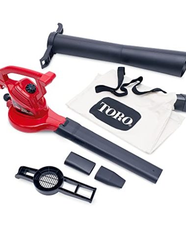 Toro 51619 Ultra Electric Blower Vac, 250 mph, Red