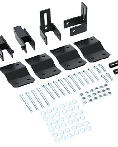 ECOTRIC 4'' Block Lift Kit Compatible with 1985-1994 Yamaha G2 G9 Gas Electric Models 20" Tires Front & Rear Golf Cart Block Mount Bracket Kits