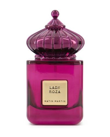 MATIN MARTIN Lady Roza - Luxury Arabian Perfume for Women - Floral Fragrance with Notes of Bergamot, Rose, Vetiver, Cedar - Arabic Long Lasting Scent - Eau de Parfum - Travel Size - 3.4 oz EDP Spray