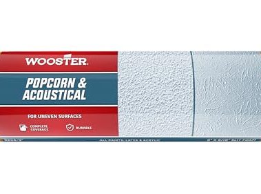 Wooster Brush R234-9 Popcorn Acoustical Roller Cover, 9/16-Inch Nap, 9-Inch