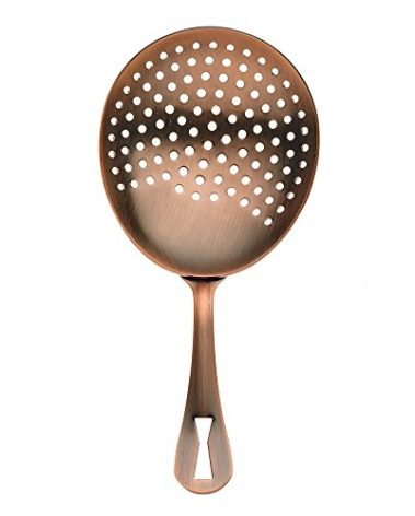 Barfly Bar Strainer, Antique Copper