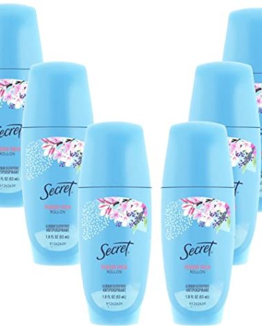 Secret Original Roll-On Antiperspirant Deodorant 1.8 oz (Pack of 6)