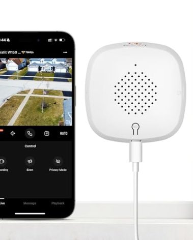 Girafit 3MP 2K Window Camera,2.4GHz & 5GHz WiFi Indoor Cameras for Home Security with ChroMax Al Color Night Vision,Person & Motion Detection,24/7 Recording,Easy & Quick Install