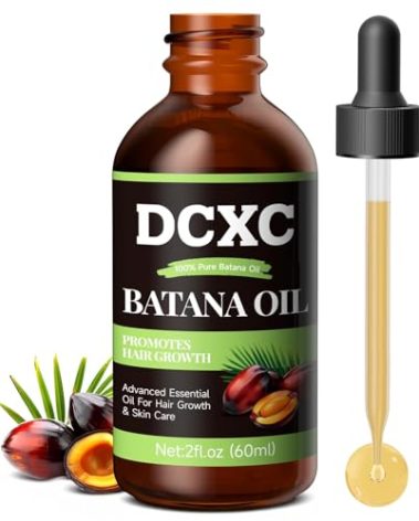 DCXC 100% Pure & Natural Batana Oil for Hair Growth - Strengthens Hair, Reduces Breakage and Hair Loss, Enhances Shine - Nourishment For All Hair Types - 60ml