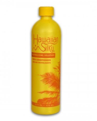 Hawaiian Silky neutralizing solution, Yellow, 32 Fl Ounce