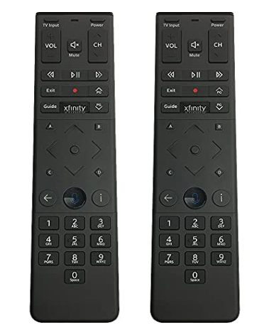 (2 Pack) Xfinity Comcast XR15 Voice Control Remote for X1 Xi6 Xi5 XG2 (Backlight)