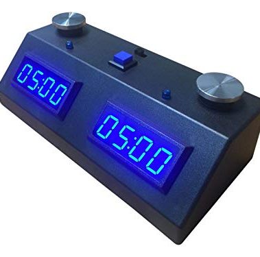 ZmartFun II Digital Chess Clock - Black/Blue