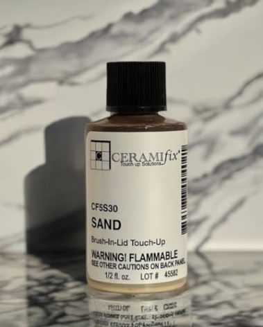 Ceramifix .5 oz Sand Touch up Paint for Tile, Appliances and More