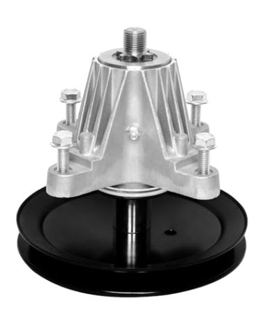 918-04822A Deck Spindle Assembly Replaces Craftsman CubCadet MTD 918-04822B 918-04822A 918-04822 618-04822 918-04889 for 42" Deck Tractor Riding Mower 30" Mini Riders with Tapped Bolt and Zerk Fitting