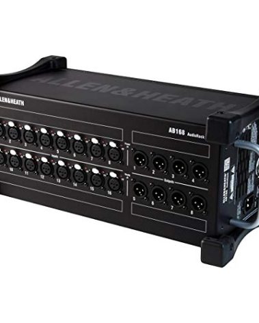 Allen & Heath AB168 Remote Audio Rack/Portable Stage Box for GLD and Qu Series, 16 XLR Input, 8 XLR Output (AH-AB-168)