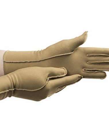 isotoner womens One Pair of Full Finger Cold Weather Gloves, Camel, Large US