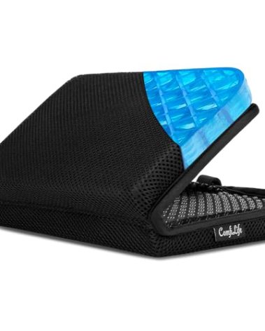 ComfiLife Ergo-Gel Airplane Seat Cushion – Travel Seat Cushion – Compact, Foldable, Portable Comfort