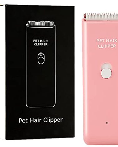 Dog Cat Home Hair Waterproof Clipper Portable Electric USB Rechargeable Pet Grooming Tools Low Noise Shaver Cordless Trimmer for Small and Large Pets