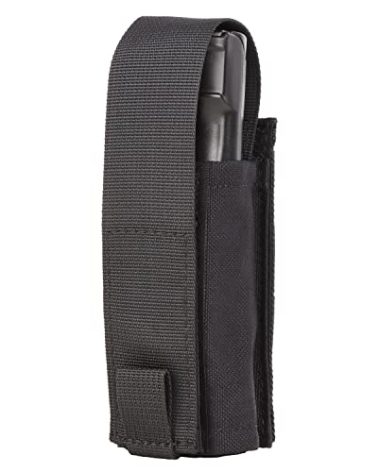 CAT Outdoors MK3 Pepper Spray Holster MOLLE - Adjustable Nylon Mace/MK4 OC Spray Holster for Duty Belt - Tactical Pepper Spray Holder - MOLLE OC Spray Pouch (Black)