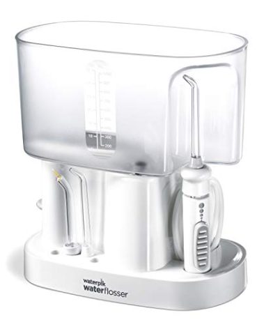 Waterpik Classic Professional Water Flosser, Electric Power With 6 Settings, 3 Flossing Tips, ADA Accepted, White WP-72