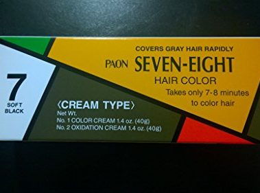 PAON Hair Cream Refill, No. 7 Soft Black