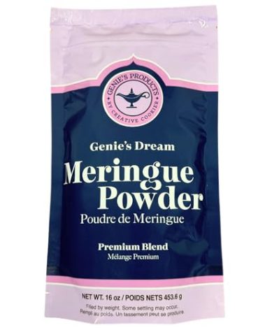 Genie's Dream Premium Meringue Powder, 16oz (1lb) pouch