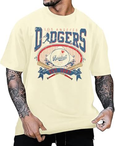 Baseball Shirts for Men Game Day Baseball Fan Shirt Mens Casual Baseball Team Short Sleeve Tees