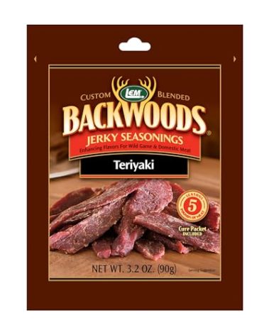 LEM Backwoods Teriyaki Seasoning with Cure Packet ,1 oz.