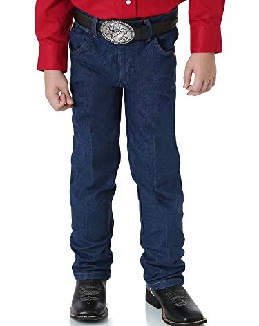 13MWZ Cowboy Cut Original Fit Jean, Prewashed Indigo, 14 Slim