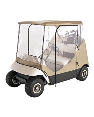 Classic Accessories Fairway 2-Person Travel 4-Sided Golf Cart Enclosure