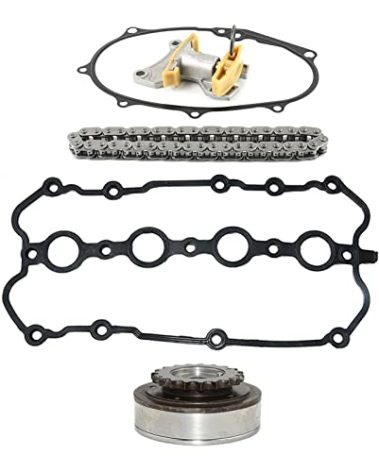 Niyako Camshaft Adjuster Chain Tensioner Gasket Kit Replacement# 06F109088C 06F109088G 06F109088J 06F109217A Fit 2006-2009 A3 A4 Golf Passat 2.0T