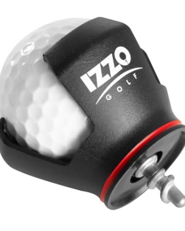 IZZO Golf Ball Grabber For End Of Putter, Screw-In 3-Prong Golf Ball Retriever For Putter