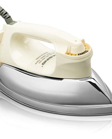 WASING Lightweight Portable Dry Iron for Industry Household Usage Upgraded Mirror Stainless Steel Soleplate Without Steam 700W Gift for Housewarming