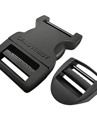 Field Repair Buckle for Straps 1" No Sewing Plastic Buckle Adjustable 1 Inch Strap Flat Side Release for Backpack（1PC）