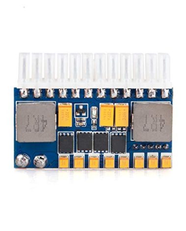 RGEEK 24pin DC ATX PSU 12V DC Input 250W Peak Output Switch DC-DC ATX Pico PSU Mini ITX PC Power