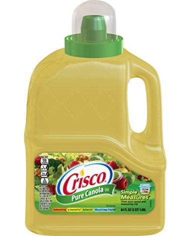 Crisco Pure Canola Oil, 64 Fluid Ounce