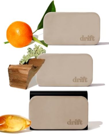 Drift Car Air Freshener - Stone Air Freshener - Car Odor Eliminator - Variety 3 Pack Starter Kit - CLIP INCLUDED - Variety 3 Pack