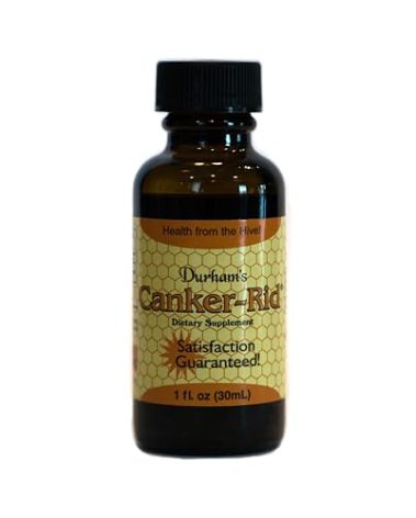 Durham's Bee Farm, Inc. Canker-Rid® - Get Immediate Relief and Heal Canker Sores - Restore Your Quality of Life Today