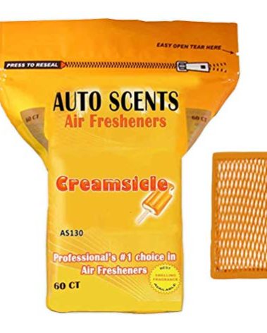 Auto Scents Professional Air Freshener Pads - Creamsicle Scent (60 Pads per Pack)