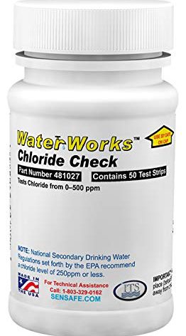 Industrial Test Systems 481027 WaterWorks Chloride Check Test Strips