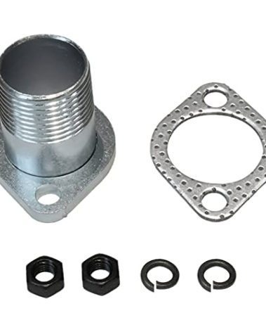 1" Threaded Exhaust Flange Repair Kit with Gasket & Bolts Compatible with Predator Engine 301 420 340 390 22hp 670 Generator Buggy