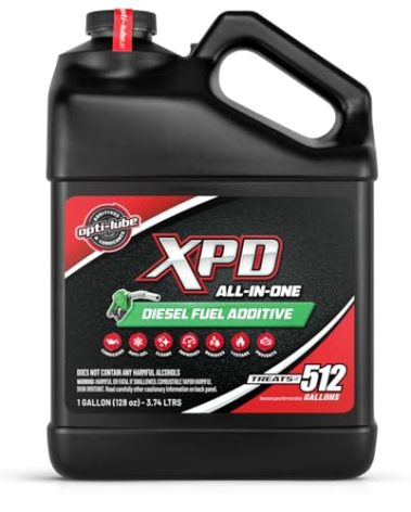 Opti-Lube XPD All-Season Diesel Fuel Additive - Gallon (1 Gallon (Treats 512 Gallons))