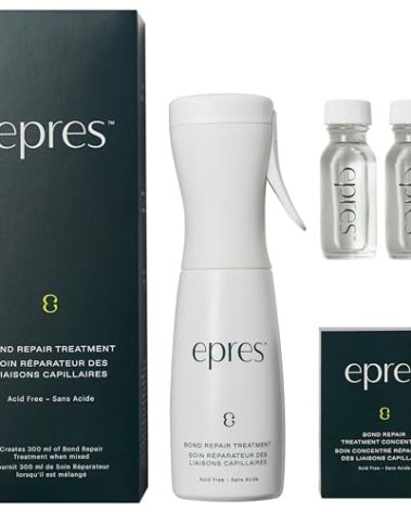 epres Bond Repair Treatment Starter Kit - Bonding Treatment for Damaged Hair Repair - Revolutionary Hair Product for Softer, Stronger, Healthier Hair - Hair Care for All Hair Types and Textures