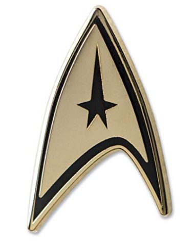 Ata-Boy Star Trek Command Insignia 1.12" Full Color Enamel Pin