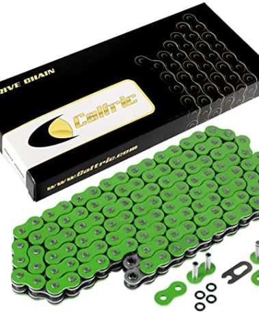 Caltric O-Ring Drive Chain Compatible with Kawasaki Kx450F Kx-450F Kx 450 F 2006-2013 Green