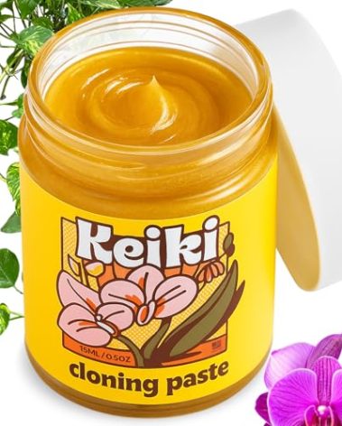 Keiki Paste for Plants to Clone & Create New Growth - 2X The Paste - Rapid Start Cloning Gel for House Plants - Keiki Cloning Paste for Plants- Nutrient Rich Plant Growth Gel - 0.5oz