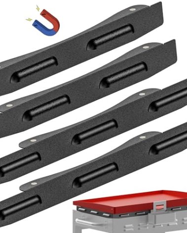 Upgraded Wind Guards for Blackstone 28 Inch Griddle, Blackstone Griddle Accessories, Magnetic Stainless Steel Wind Screen for Black stone Grill,Protect Flame Hold Heat, Compatible with Hood&Side Shelf