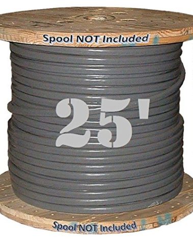 Romex 6/3 UF (Underground Feeder) Grey Copper 10 Strand 3 Wire Cable