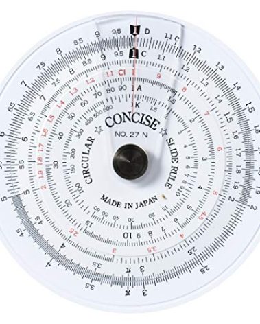 Concise Ruler Circular Calculator 27N 100805