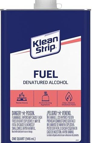 Klean-Strip QSL26 Denatured Alcohol, 1-Quart