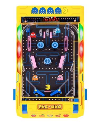 Merchant Ambassador Electronic Arcade Pinball Pac-Man Edition Desktop Game