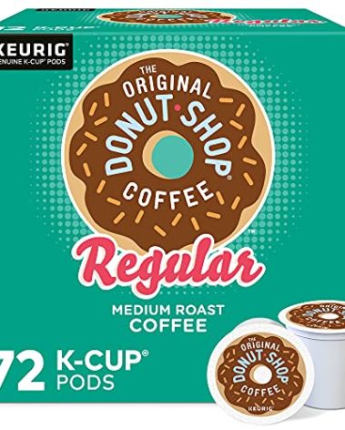 The Original Donut Shop Regular Keurig Single-Serve K-Cup Pods, Medium Roast Coffee, 72 Count