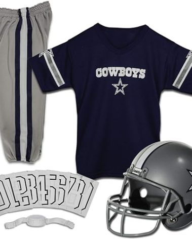 Franklin Sports NFL Dallas Cowboys Boy's Uniform Set, Medium