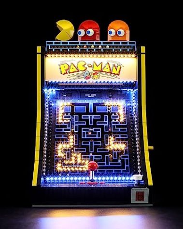 LIGHTAILING Light for Lego- 10323 PAC-Man Arcade - Led Lighting Kit Compatible with Lego Building Blocks Model - NOT Included The Model Set
